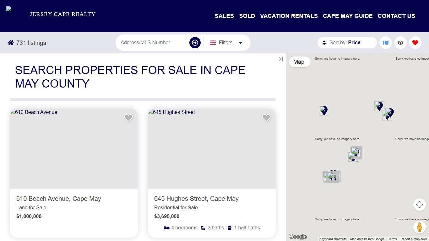 Cape May County Properties For Sale Jersey Cape Realty